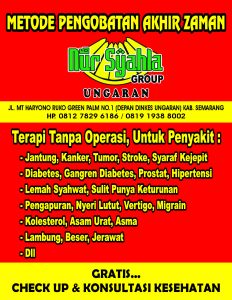 Pengobatan Alternatif Semarang Ungaran Nursyahla