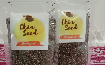 Chia seed 350gr – Rp 55.000,-