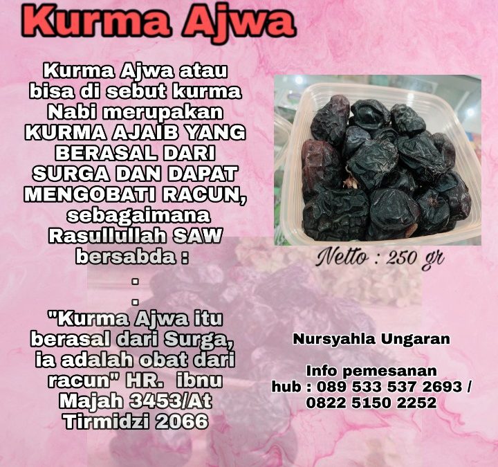 Kurma Ajwa Greet A