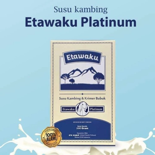 Susu Kambing Etawaku Platinum – Rp 78.000, –