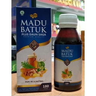 Madu Batuk plus Daun Saga dan Gamat Emas