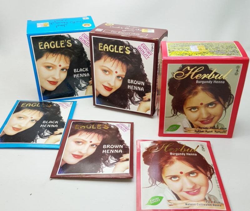 Herbul Eagle’s Black Henna Hair Dye Herbal Semir Rambut Alami