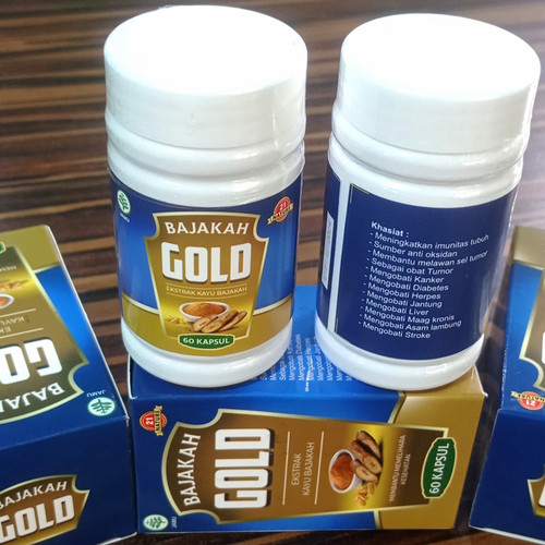 Bajakah Gold Kapsul Ekstrak Kayu Bajakah 60 Kapsul
