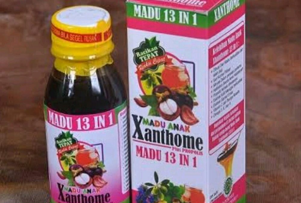 Madu Anak Xanthome 13 in 1 Plus Propolis 150 Gr