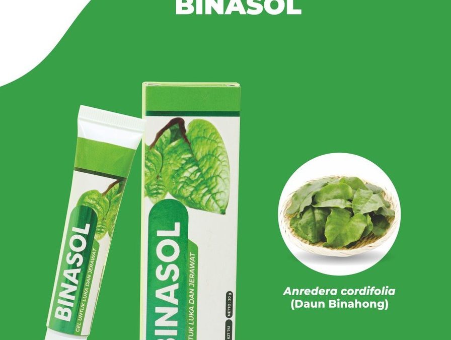 Binasol Gel Untuk Luka Bakar Maupun Diabetes.