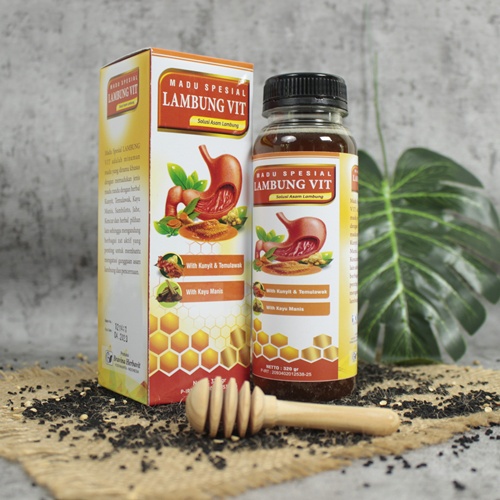 Madu Spesial Lambung Vit, mengatasi berbagai macam masalah pada lambung.