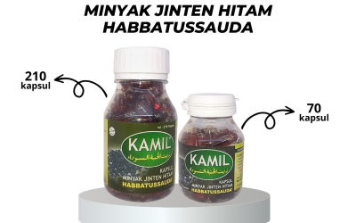 Kamil Minyak Jinten Hitam Habbatussauda