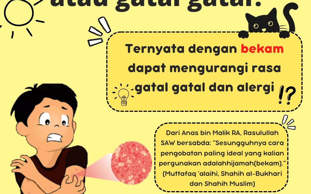 Atasi Gatal Gatal dengan Bekam di Nur Syahla Ungaran!
