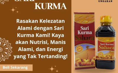 🍯 “Sari Kurma: Kaya Manfaat untuk Tubuh” 🍯