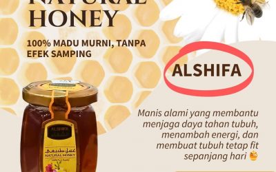 🍯Natural Honey Al Shifa, Manis Alami, Sehat Setiap Hari